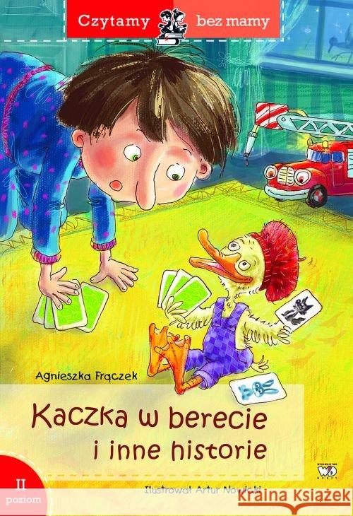 Czytamy bez mamy - Kaczka w berecie i inne Frączek Agnieszka 9788371679797 Debit - książka