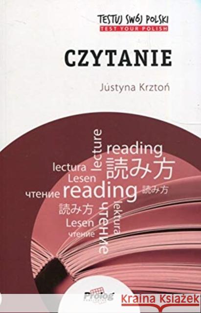 Czytanie Justyna Krzton 9788360229880 Prolog - książka