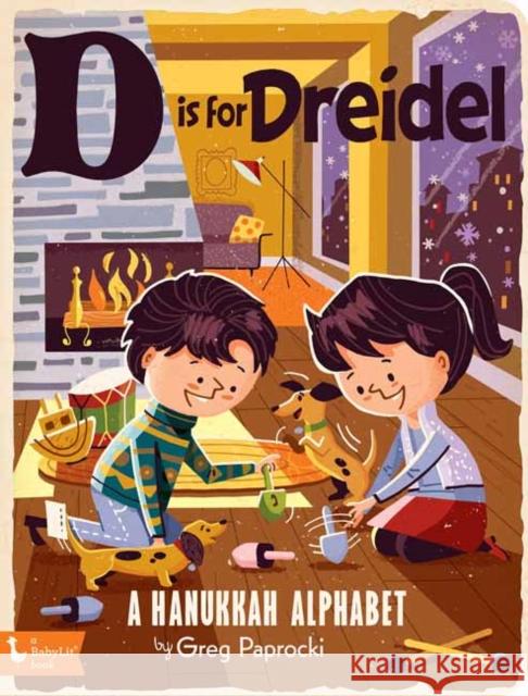 D Is for Dreidel: A Hanukkah Alphabet Greg Paprocki 9781423650386 Gibbs Smith - książka