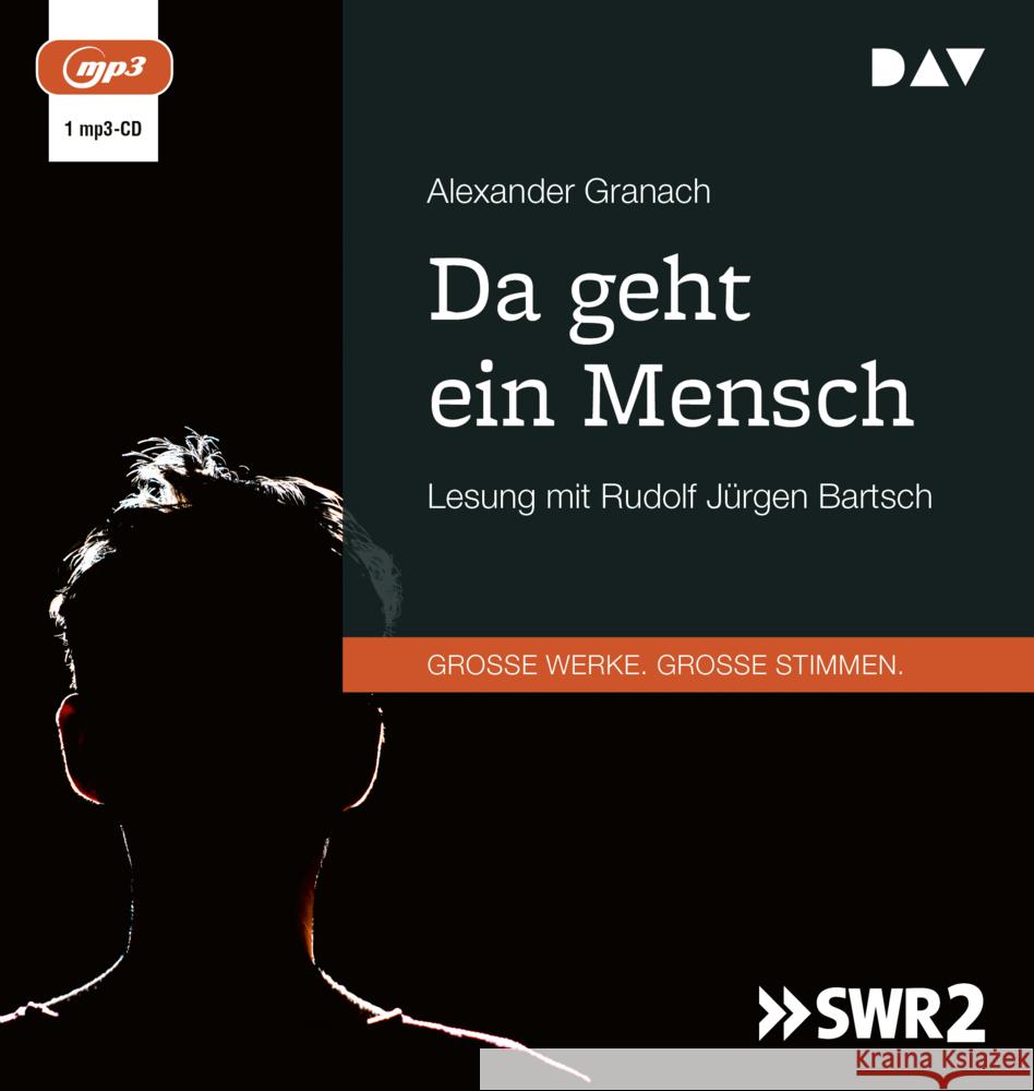 Da geht ein Mensch, 1 Audio-CD, 1 MP3 Granach, Alexander 9783742427571 Der Audio Verlag, DAV - książka