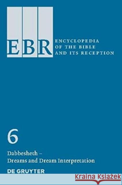 Dabbesheth - Dreams and Dream Interpretation  9783110183740 Walter de Gruyter - książka