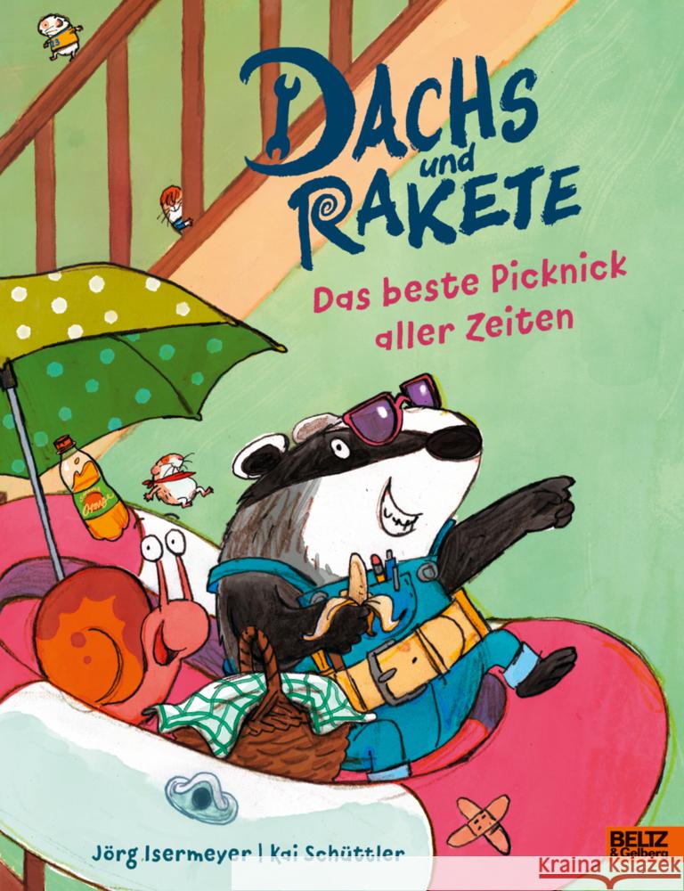 Dachs und Rakete - Das beste Picknick aller Zeiten Isermeyer, Jörg 9783407757470 Beltz - książka