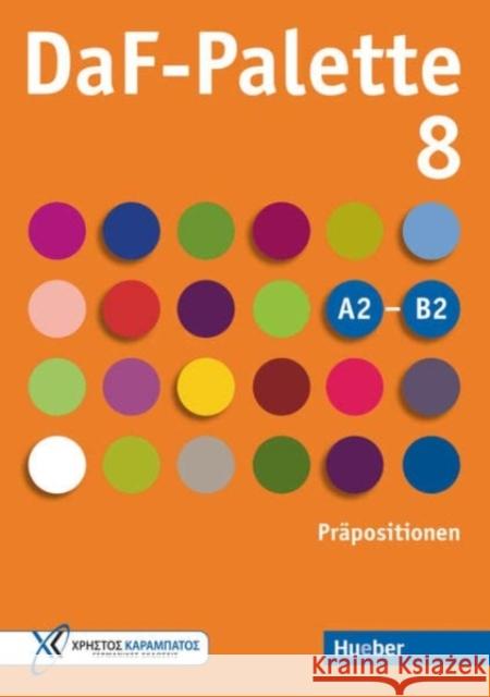 DaF-Palette 8: Präpositionen Frangou, Eleni 9783192816840 Hueber - książka