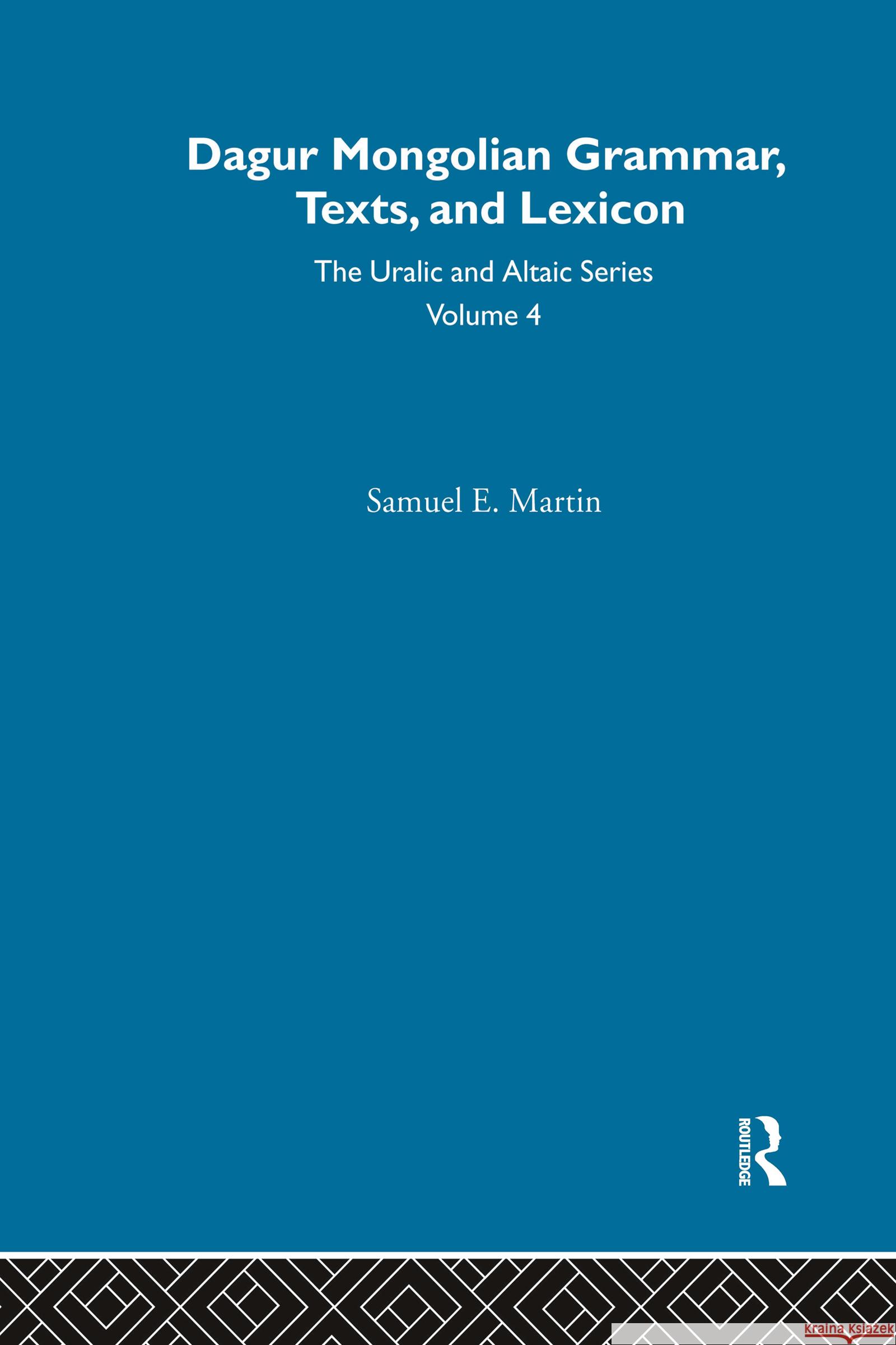 Dagur Mongolian Samuel E. Martin 9780700708048 Taylor & Francis - książka