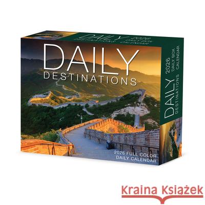 Daily Destinations 2026 5.4 X 6.2 Box Calendar Willow Creek Press 9781549254116 Wlcp - książka