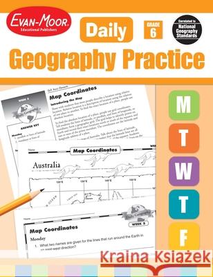 Daily Geography Practice: Grade 6 Evan-Moor Corporation 9781557999757 Evan-Moor Educational Publishers - książka