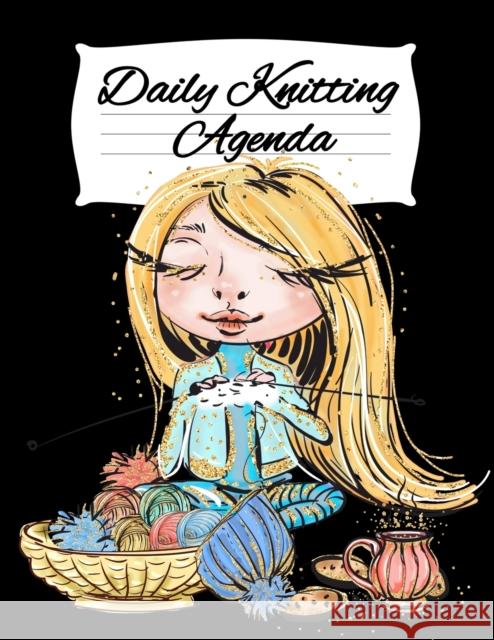 Daily Knitting Agenda: Personal Knitting Planner For Inspiration & Motivation Infinit You 9783748268666 Inge Baum - książka