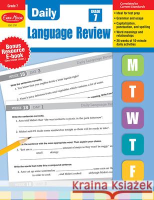 Daily Language Review, Grade 7 Teacher Edition Evan-Moor Corporation 9781608236565 Evan-Moor Educational Publishers - książka