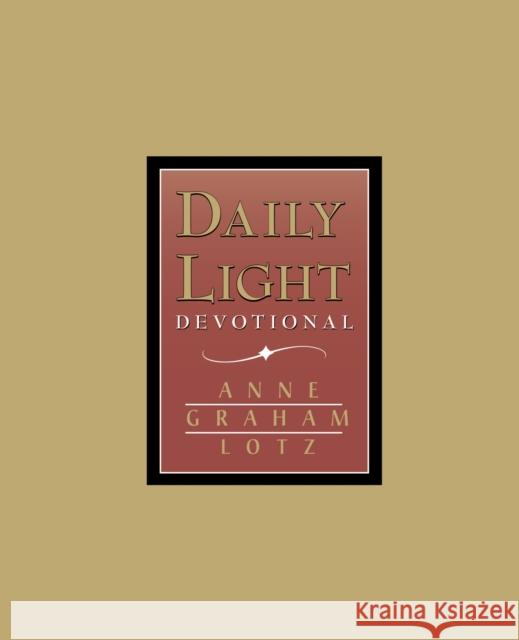 Daily Light - Burgundy Anne Graham Lotz 9780849954061 J. Countryman - książka