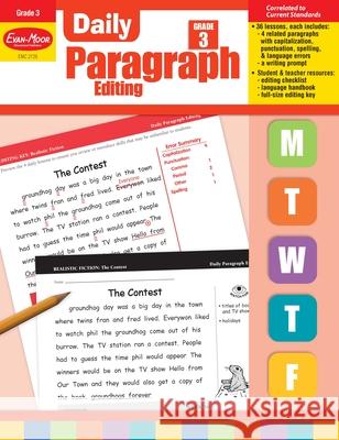 Daily Paragraph Editing, Grade 3 Teacher Edition Evan-Moor Corporation 9781557999573 Evan-Moor Educational Publishers - książka