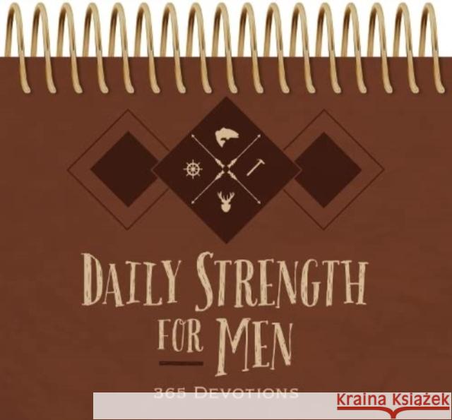 Daily Strength for Men Perpetual Calendar: 365 Devotions  9781424567690 BroadStreet Publishing - książka