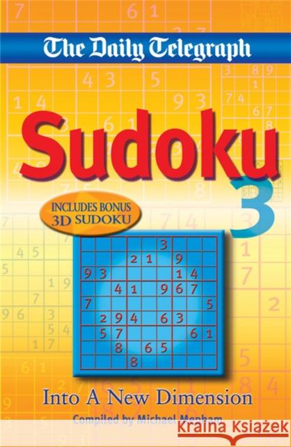 Daily Telegraph: Sudoku 3 Michael Mepham 9781509893584 Pan Publishing - książka