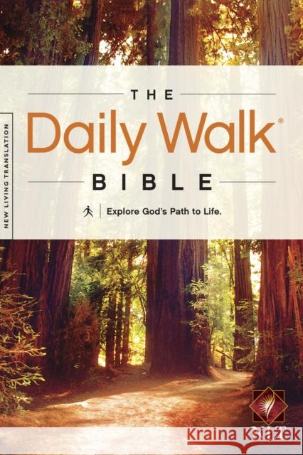 Daily Walk Bible-NLT: Explore God's Path to Life Tyndale 9781414380612  - książka