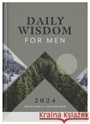 Daily Wisdom for Men 2024 Devotional Collection Compiled by Barbour Staff 9781636096186 Barbour Publishing - książka