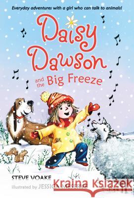 Daisy Dawson and the Big Freeze Steve Voake Jessica Meserve 9780763656270 Candlewick Press (MA) - książka