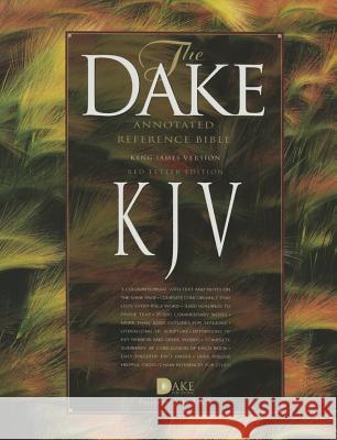 Dake Annotated Reference Bible-KJV Finis J. Dake 9781558291805 Dake Publishing - książka