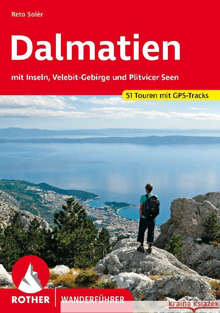 Dalmatien Solèr, Reto 9783763346981 Bergverlag Rother - książka