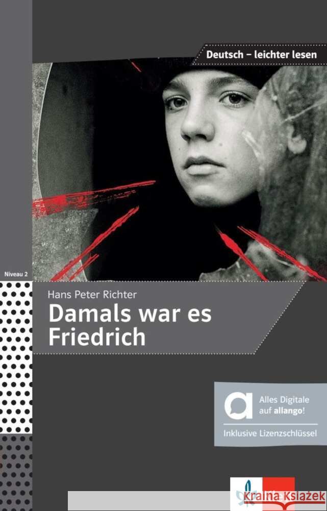Damals war es Friedrich - Hybride Ausgabe allango, m. 1 Beilage Richter, Hans Peter, Lundquist-Mog, Angelika 9783126741286 Klett Sprachen - książka