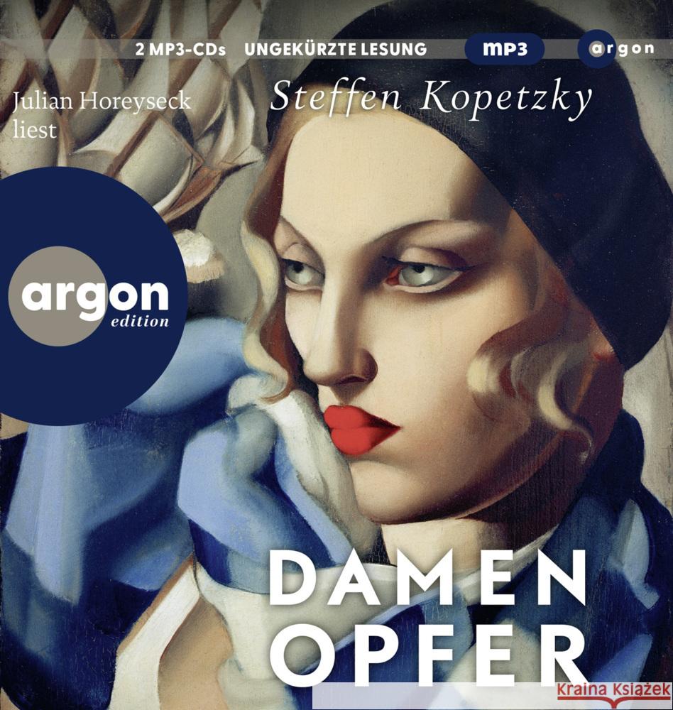 Damenopfer, 2 Audio-CD, 2 MP3 Kopetzky, Steffen 9783839820803 Argon Verlag - książka