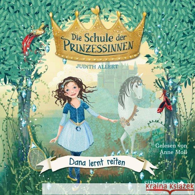 Dana lernt reiten, 1 Audio-CD : 1 CD, Lesung. CD Standard Audio Format Allert, Judith 9783745600230 Silberfisch - książka