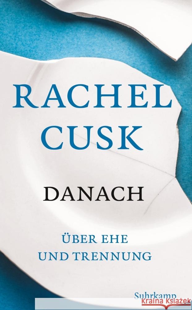 Danach Cusk, Rachel 9783518472590 Suhrkamp - książka