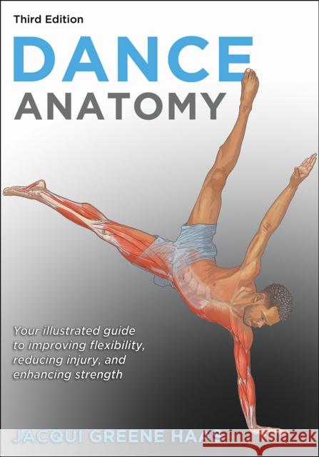 Dance Anatomy Jacqui Greene Haas 9781718219922 Human Kinetics Publishers - książka