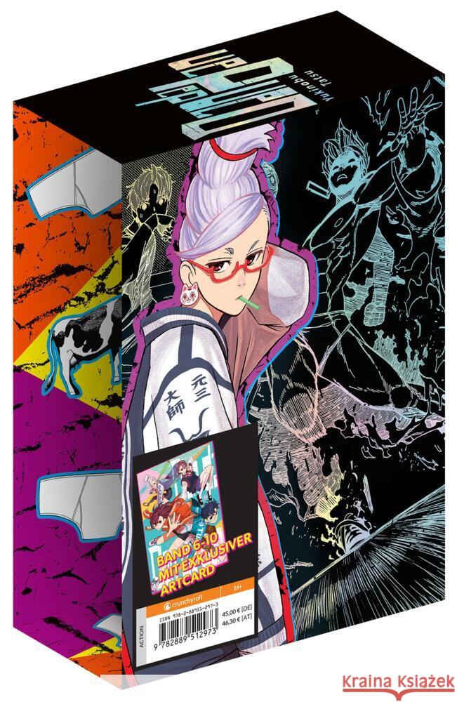 Dandadan - Band 6-10 im Sammelschuber Tatsu, Yukinobu 9782889512973 Crunchyroll Manga - książka