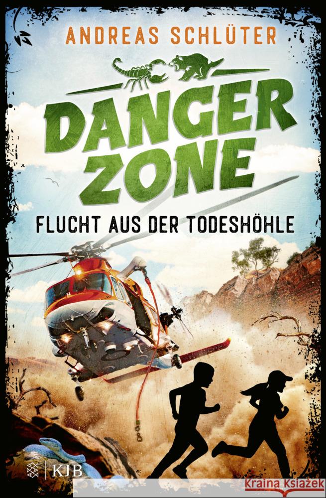 Dangerzone - Flucht aus der Todeshöhle Schlüter, Andreas 9783737343268 FISCHER Sauerländer - książka