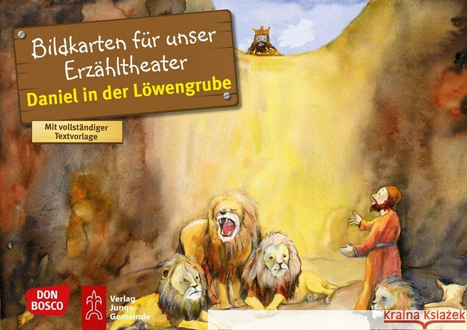 Daniel in der Löwengrube, Kamishibai Bildkartenset : Entdecken. Erzählen. Begreifen Nommensen, Klaus-Uwe 4260179514302 Don Bosco Medien - książka