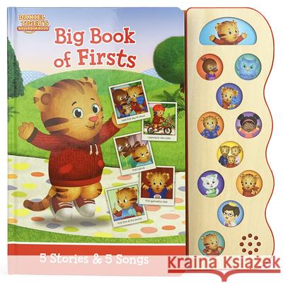 Daniel Tiger Big Book of Firsts: 5 Stories & 5 Songs Nestling, Rose 9781646380497 Cottage Door Press - książka