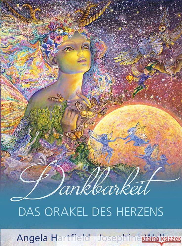 Dankbarkeit (55 Karten mit Begleitbuch ) Hartfield, Angela 9783894278991 Aquamarin - książka