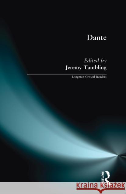 Dante Jeremy Tambling 9780582312654 Taylor and Francis - książka