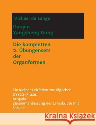 Daoyin Yangsheng Gong de Lange, Michael 9783746934853 Tredition Gmbh - książka