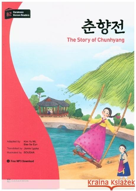 Darakwon Korean Readers - Koreanische Lesetexte Niveau B2 - The Story of Chunhyang, m. 1 Audio Kim, Yu Mi, Bae, Se Eun 9788927732709 Korean Book Services - książka