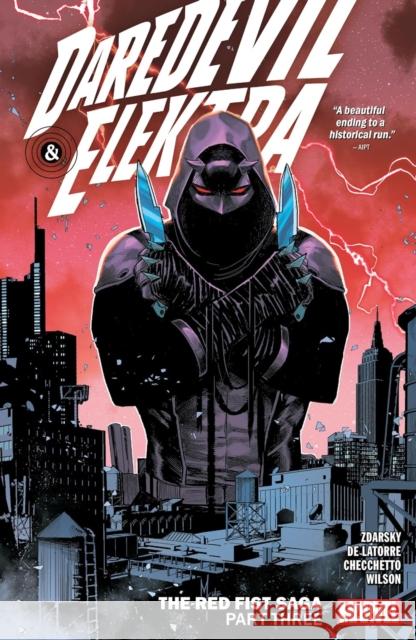 Daredevil & Elektra by Chip Zdarsky Vol. 3: The First Red Saga Part Three Chip Zdarsky 9781302947712 Marvel Comics - książka