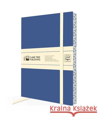Dark Blue Artisan Paperback Notebook  9781835628430 Flame Tree Publishing - książka