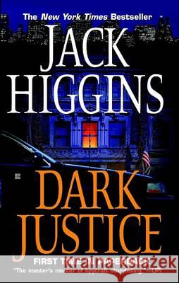 Dark Justice Jack Higgins 9780425205082 Berkley Publishing Group - książka