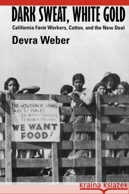 Dark Sweat, White Gold: California Farm Workers, Cotton, and the New Deal Weber, Devra 9780520207103 University of California Press - książka