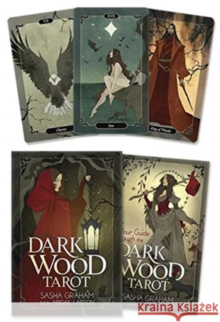 Dark Wood Tarot Sasha Graham Abigail Larson 9780738759302 Llewellyn Publications - książka