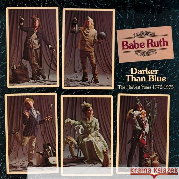Darker Than Blue - The Harvest Years 1972-1975, 3 Audio-CD (Clamshell Box) Babe Ruth 5013929480490 Cherry Red Records - książka