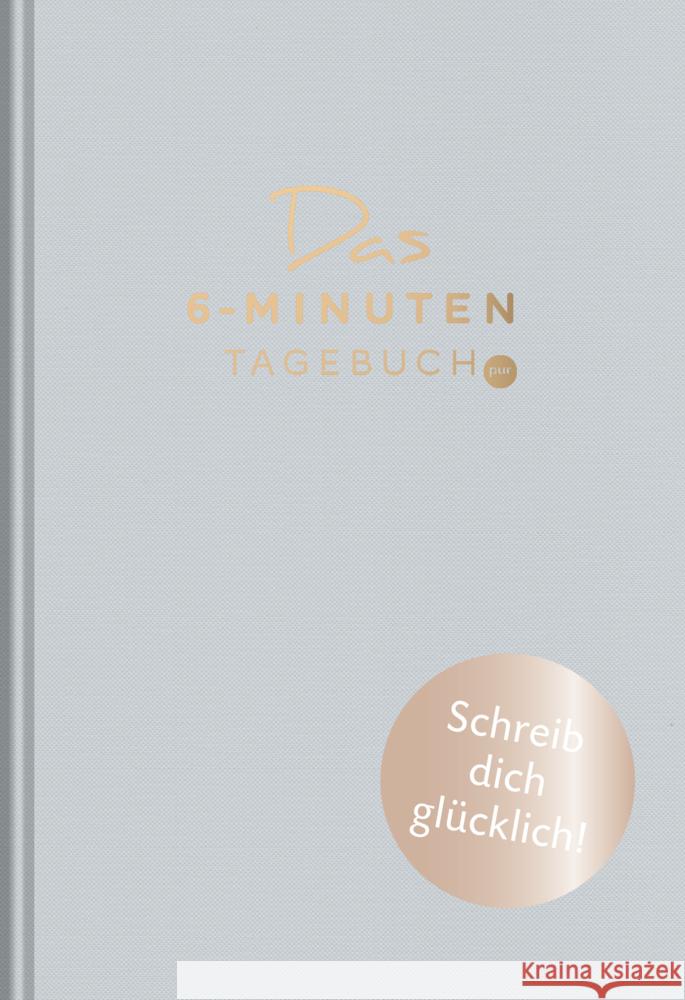 Das 6-Minuten-Tagebuch pur (aquarellblau) Spenst, Dominik 9783499005466 Rowohlt TB. - książka