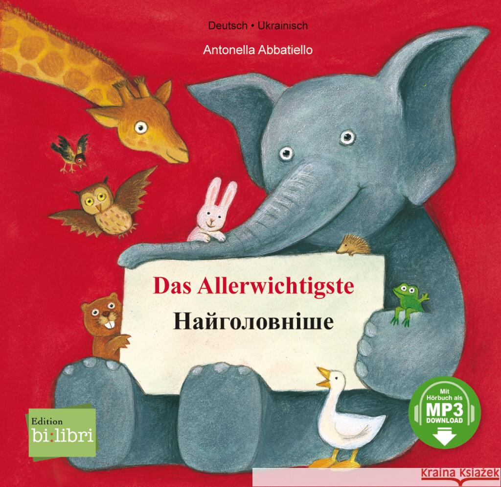 Das Allerwichtigste Abbatiello, Antonella 9783199496014 Hueber - książka