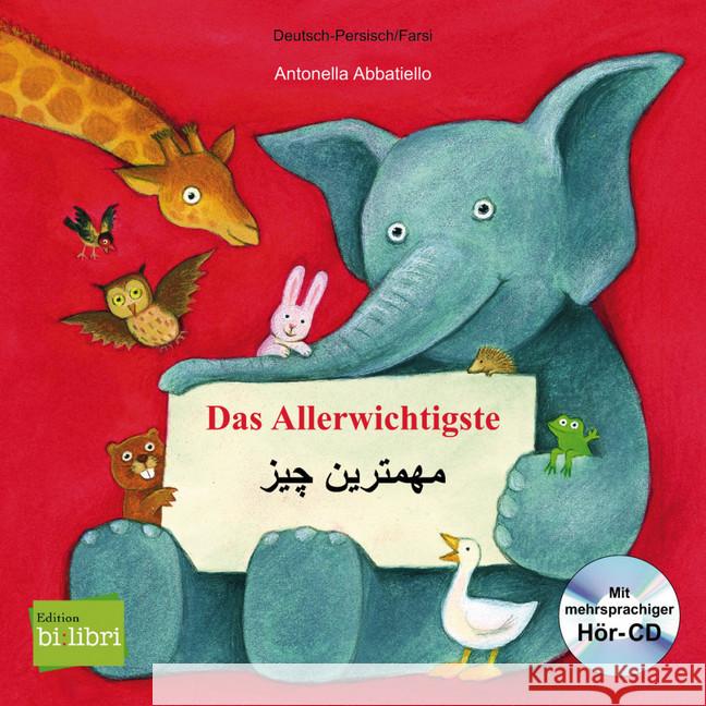 Das Allerwichtigste, Deutsch-Persisch, m. Audio-CD Abbatiello, Antonella 9783190395996 Hueber - książka