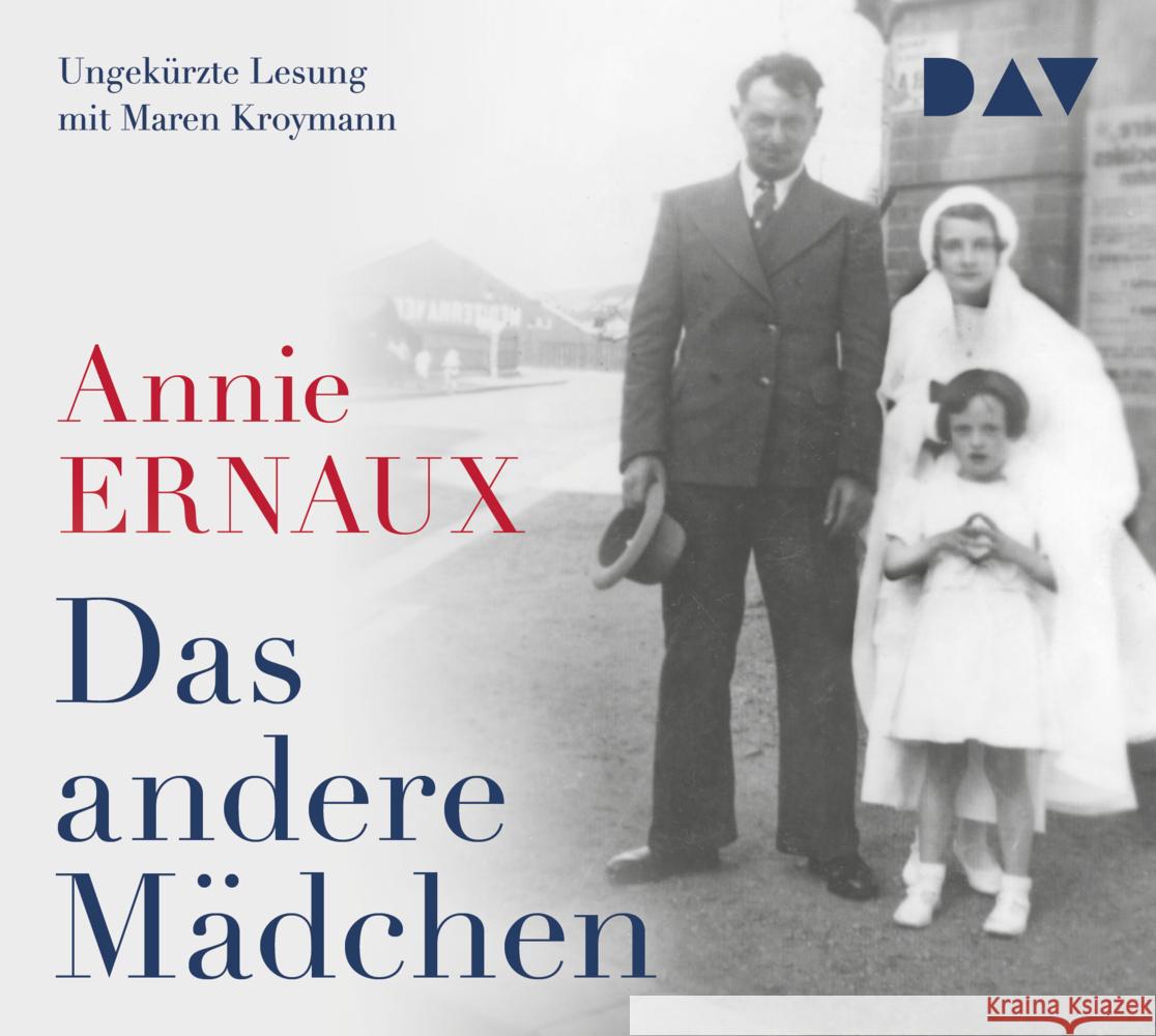 Das andere Mädchen, 1 Audio-CD Ernaux, Annie 9783742428462 Der Audio Verlag, DAV - książka