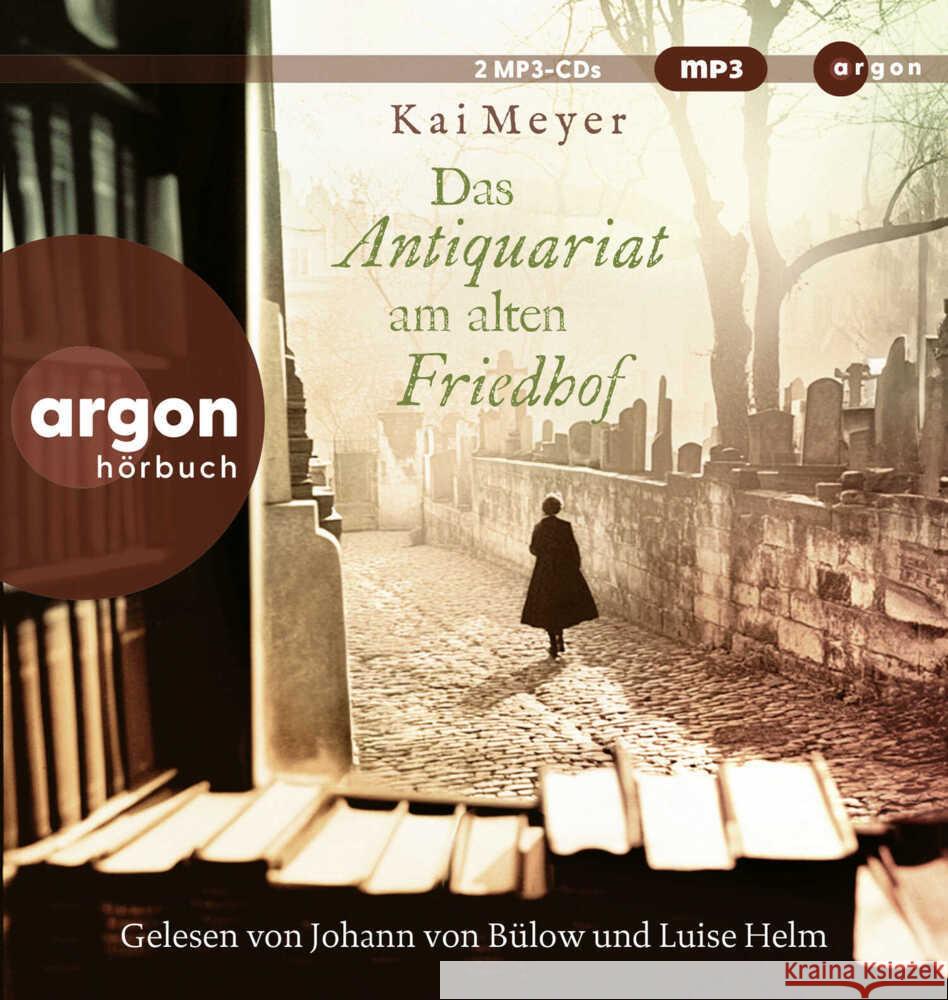 Das Antiquariat am alten Friedhof, 2 Audio-CD, 2 MP3 Meyer, Kai 9783839821916 Argon Verlag - książka