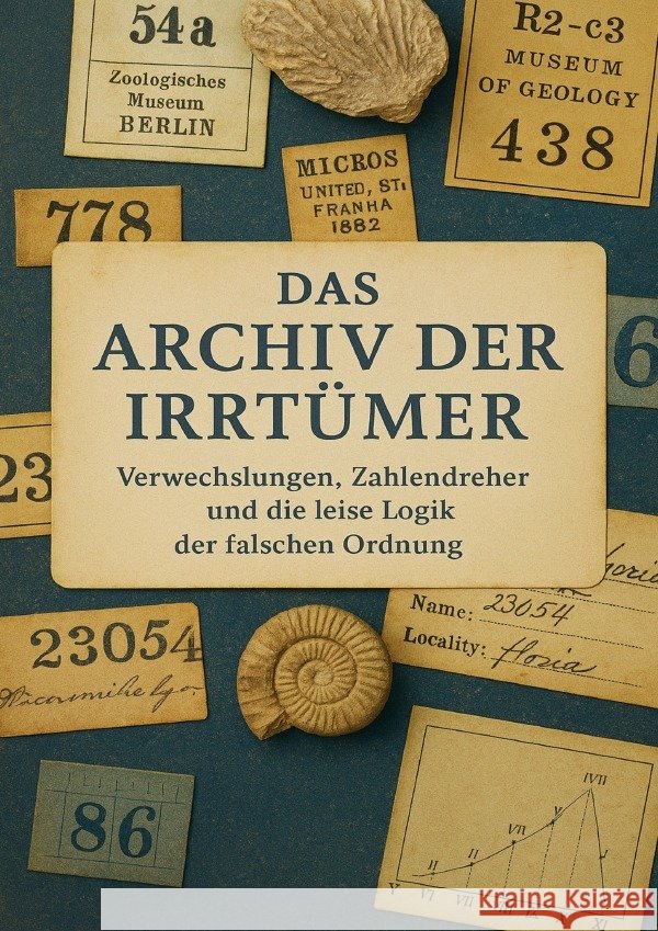 Das Archiv der Irrtümer Seidel, Patrick 9783565075638 epubli - książka