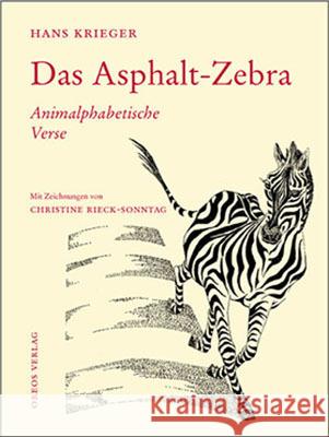 Das Asphalt-Zebra Krieger, Hans 9783941184596 Elfenbein - książka