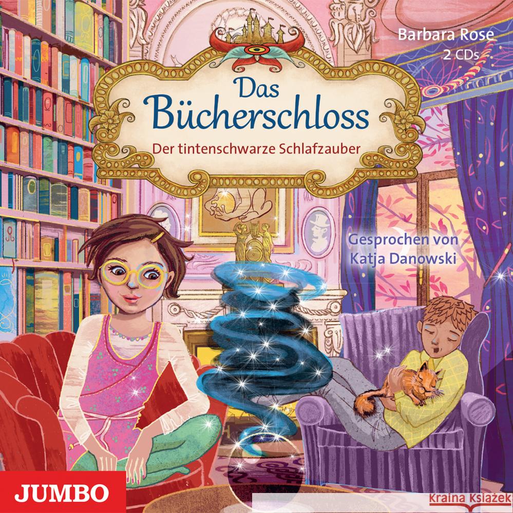 Das Bücherschloss. Der tintenschwarze Schlafzauber, Audio-CD Rose, Barbara 9783833746055 Jumbo Neue Medien - książka