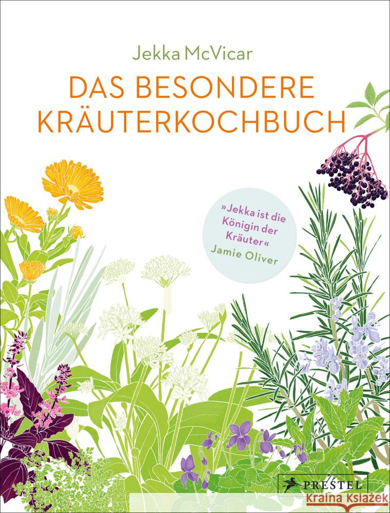 Das besondere Kräuterkochbuch McVicar, Jekka 9783791389585 Prestel - książka