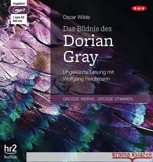 Das Bildnis des Dorian Gray, 1 MP3-CD : Ungekürzte Lesung Wilde, Oscar 9783862316328 Der Audio Verlag, DAV - książka